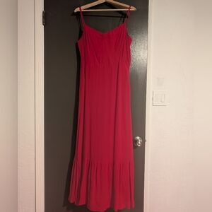 Reformation Jaelyn Red Dress